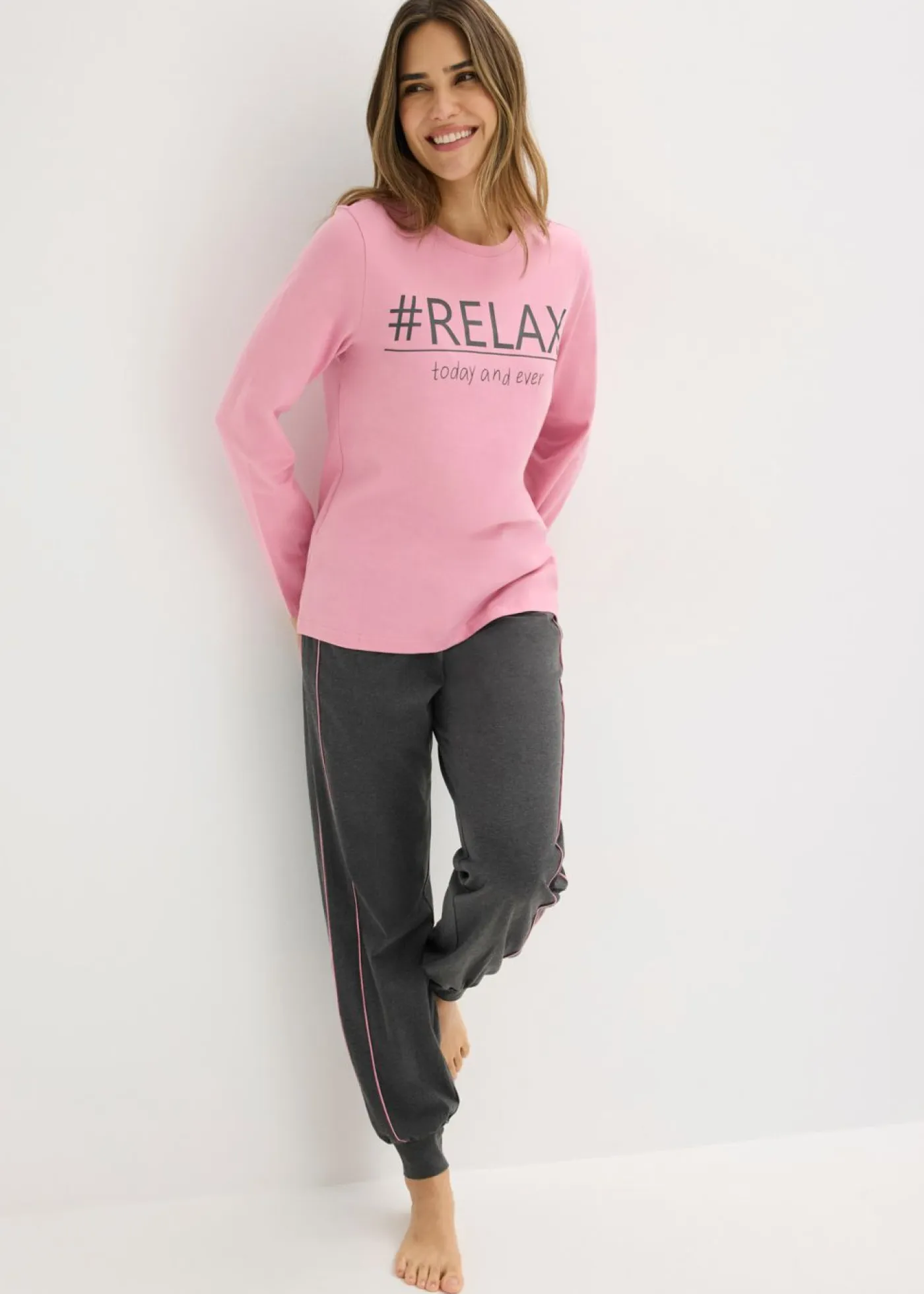 Mujer bonprix bonprix Pijama de algodón suave