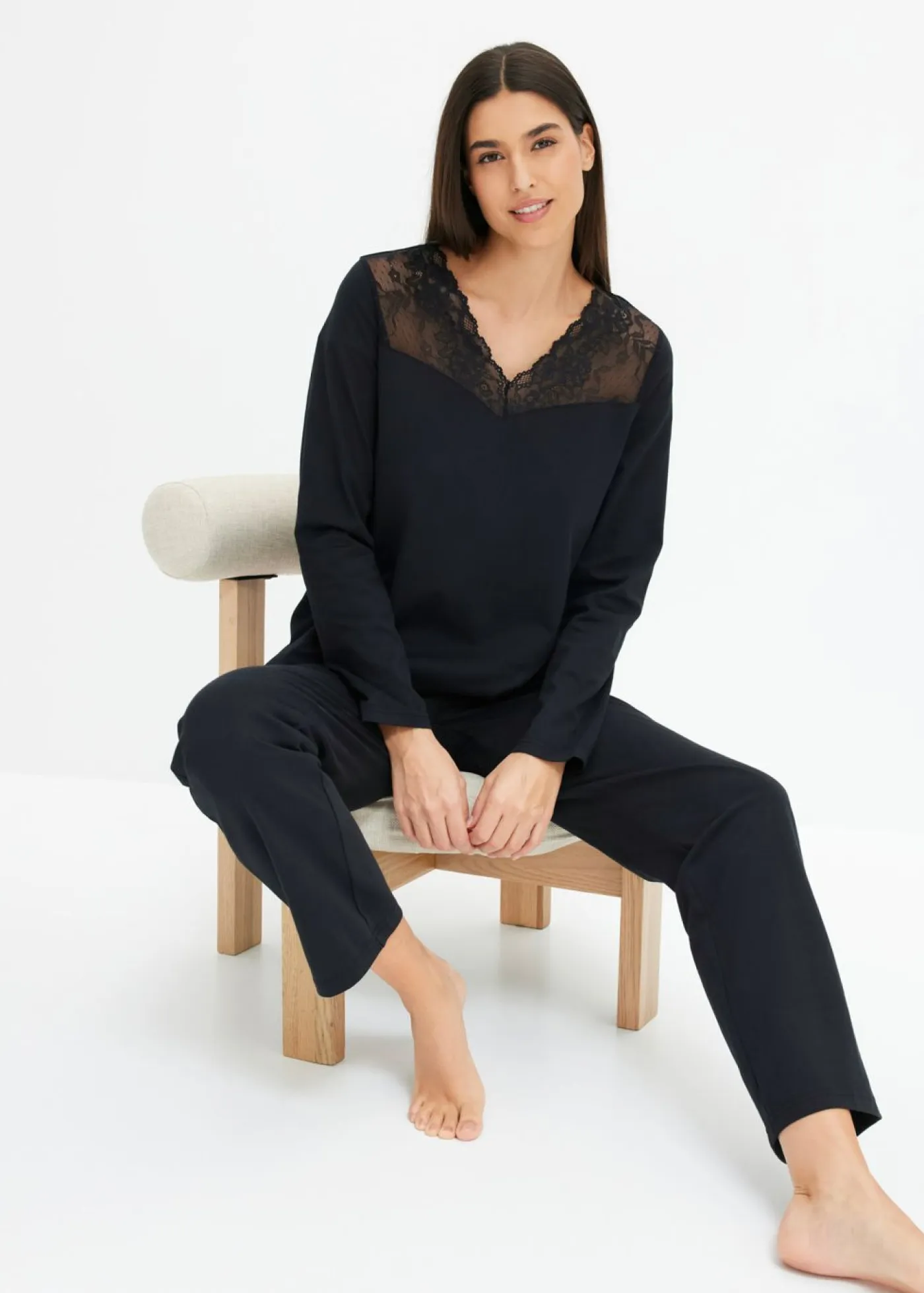 Mujer bonprix bonprix Pijama de algodón suave