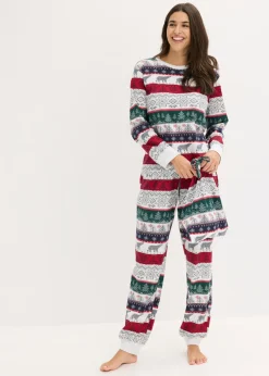 Mujer bonprix bonprix Pijama de algodón suave con bolsa de regalo