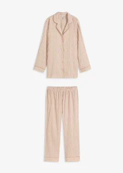 Mujer bonprix bonprix Pijama de franela con bolsa regalo