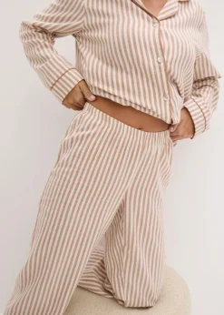 Mujer bonprix bonprix Pijama de franela con bolsa regalo