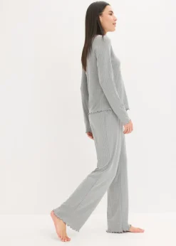 Mujer bonprix bonprix Pijama de pointelle suave