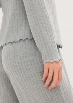 Mujer bonprix bonprix Pijama de pointelle suave