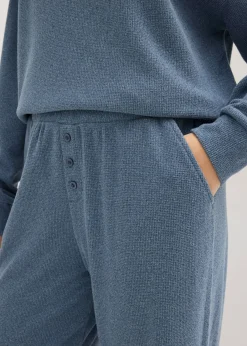 Mujer bonprix bonprix Pijama de suave punto gofrado