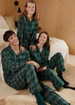 Niños bonprix bonprix Pijama infantil de franela tejida (conjunto de 2 piezas)