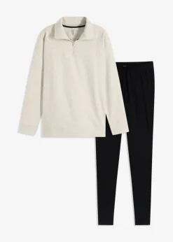 Mujer bonprix bonprix Pijama tipo sudadera con leggings