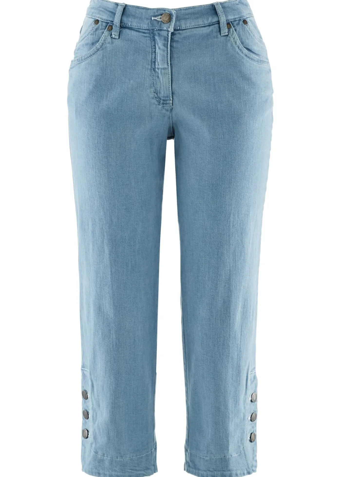 bonprix bonprix Vaqueros>Pirata vaquero azul blanqueado