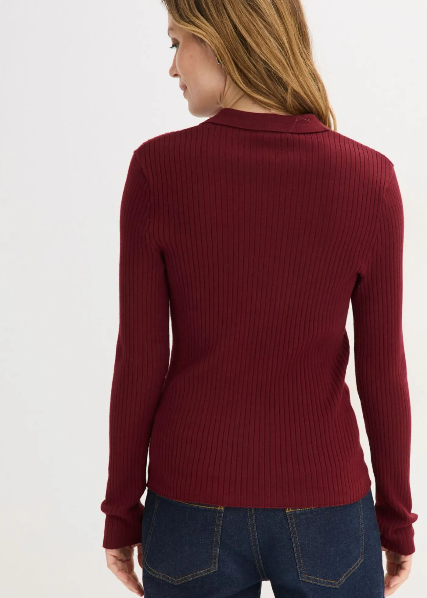 bonprix bonprix Jerséis|Ropa De Punto>Polo Rojo rubí