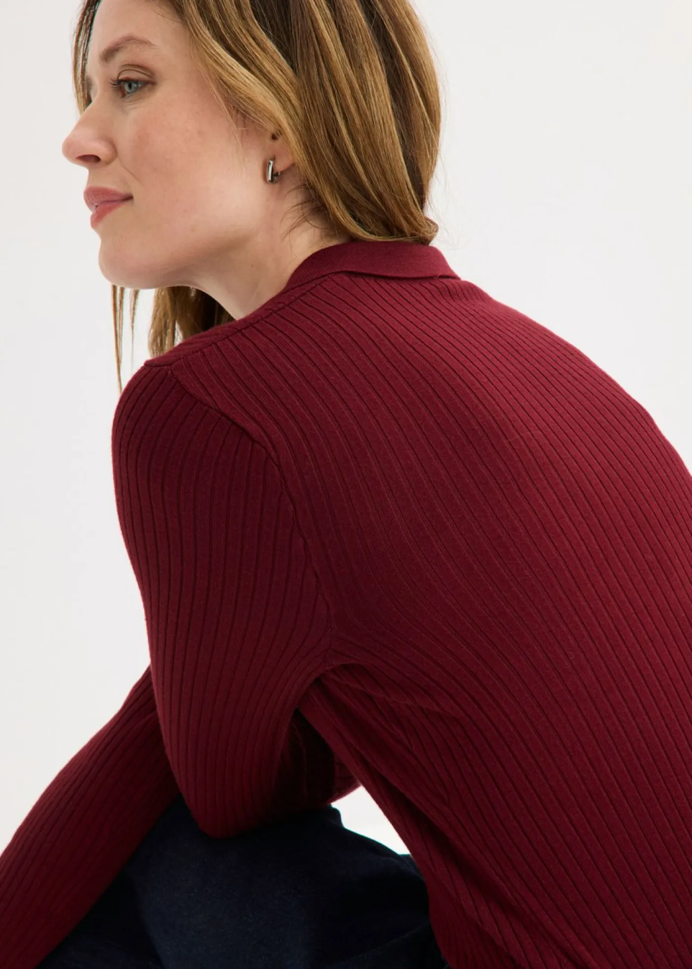 bonprix bonprix Jerséis|Ropa De Punto>Polo Rojo rubí