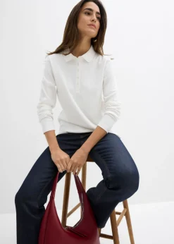 Mujer bonprix bonprix Polo de algodón orgánico pesado