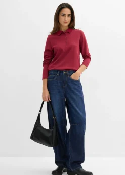 Mujer bonprix bonprix Polo de algodón orgánico pesado