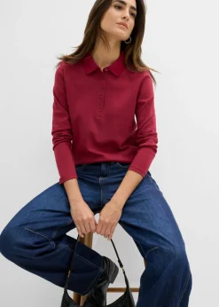 Mujer bonprix bonprix Polo de algodón orgánico pesado
