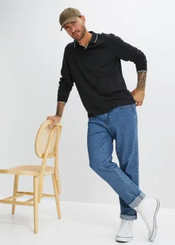 Hombre bonprix bonprix Polo de algodón orgánico puro, reciclable