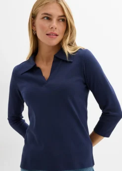 Mujer bonprix bonprix Polo de algodón orgánico puro