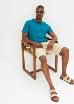 Hombre bonprix bonprix Polo de algodón orgánico puro (2 unidades)