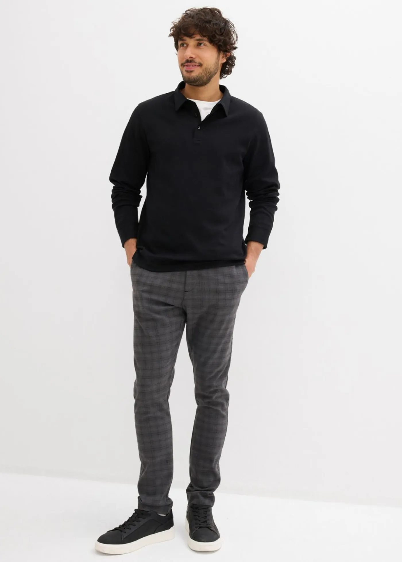 Hombre bonprix bonprix Polo de algodón puro