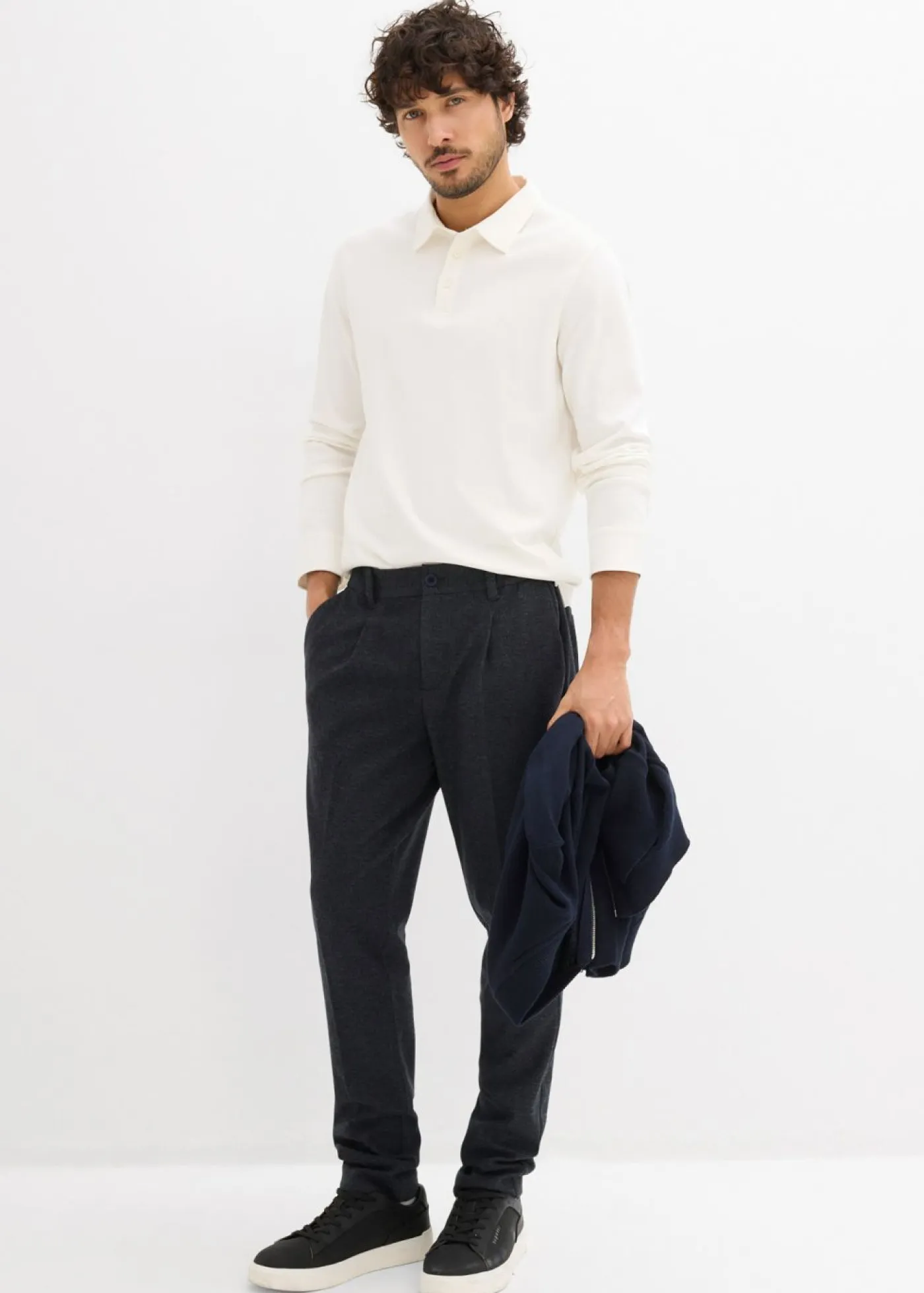 Hombre bonprix bonprix Polo de algodón puro