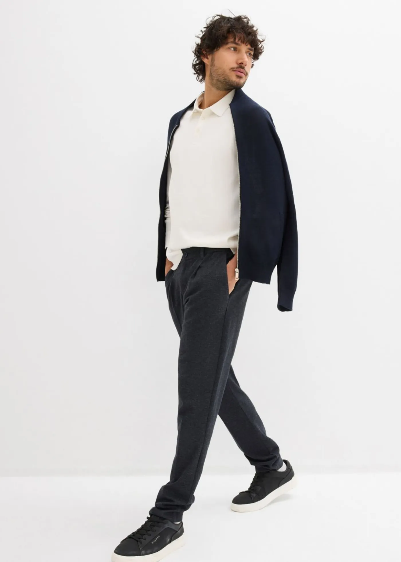 Hombre bonprix bonprix Polo de algodón puro