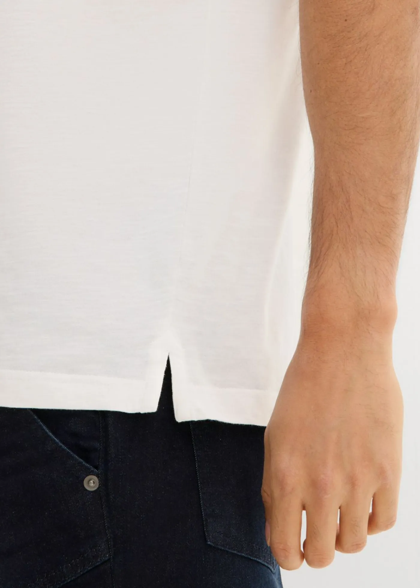 bonprix bonprix Camisetas Y Polos>Polo de manga corta de algodón orgánico puro (2 unidades) azul marino+blanco