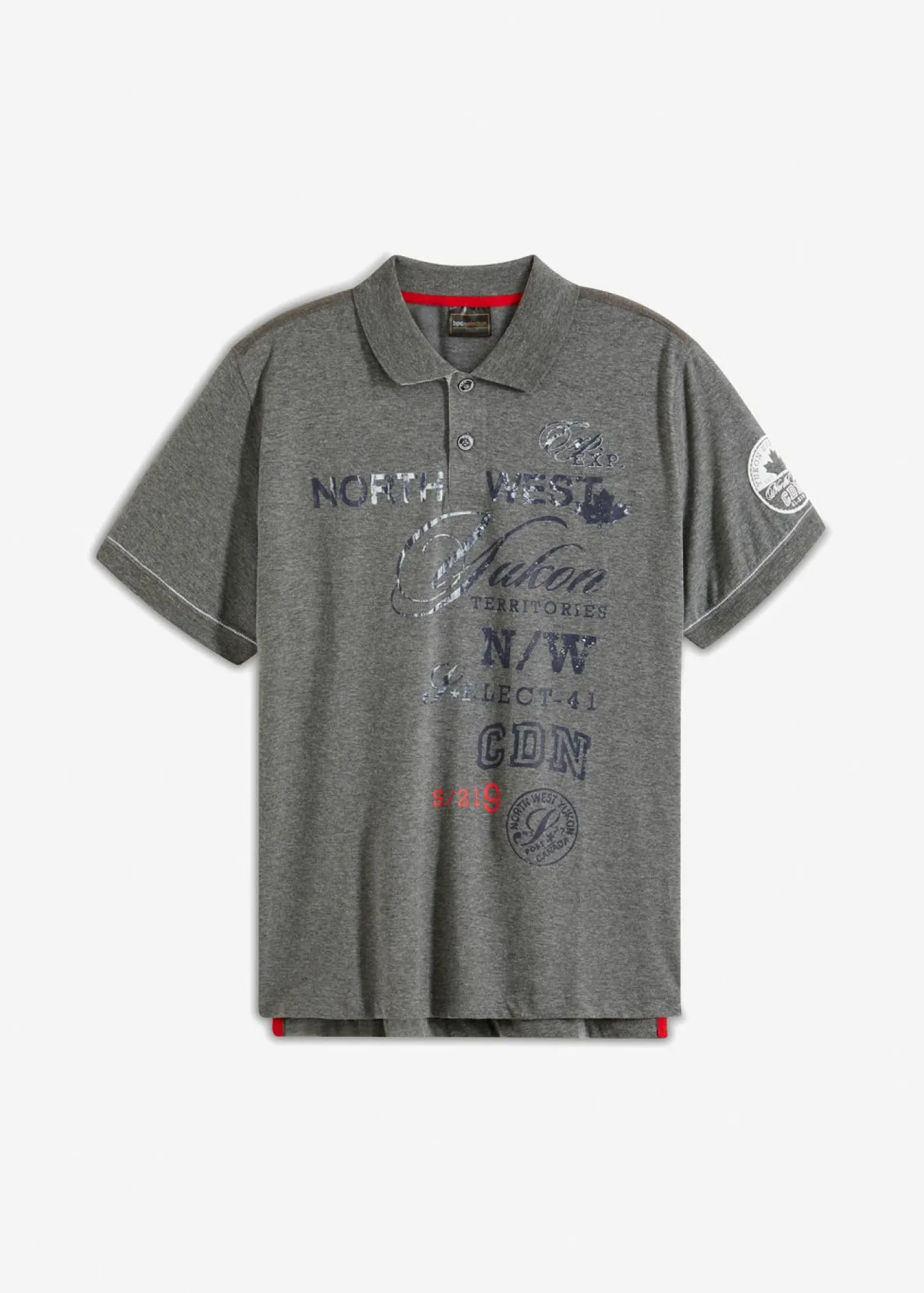 Hombre bonprix bonprix Polo de manga corta de punto