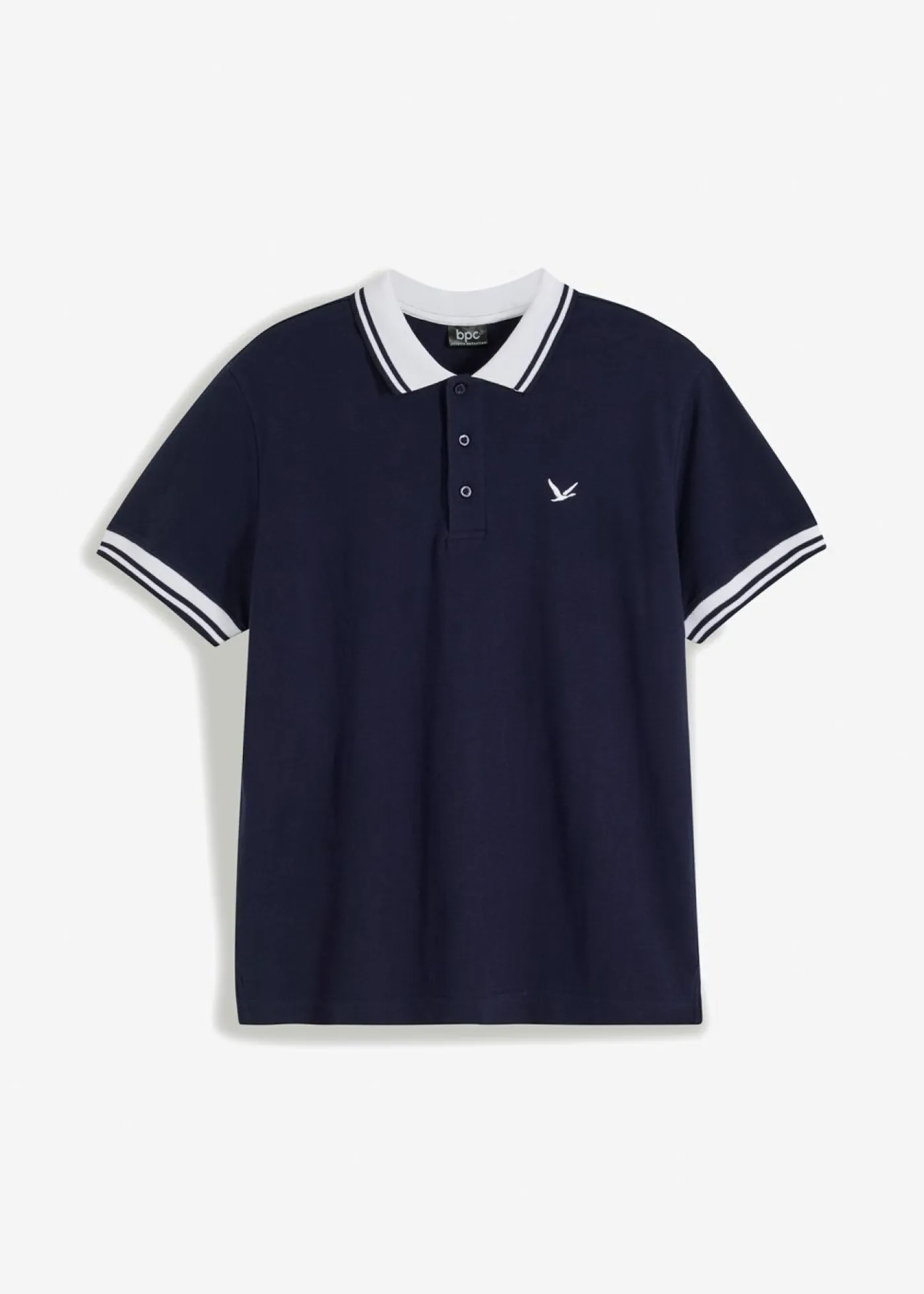 Hombre bonprix bonprix Polo de piqué de algodón ecológico puro