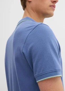 Hombre bonprix bonprix Polo de piqué de algodón ecológico puro