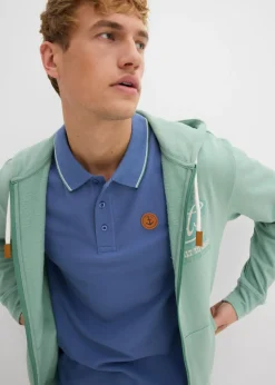 Hombre bonprix bonprix Polo de piqué de algodón ecológico puro