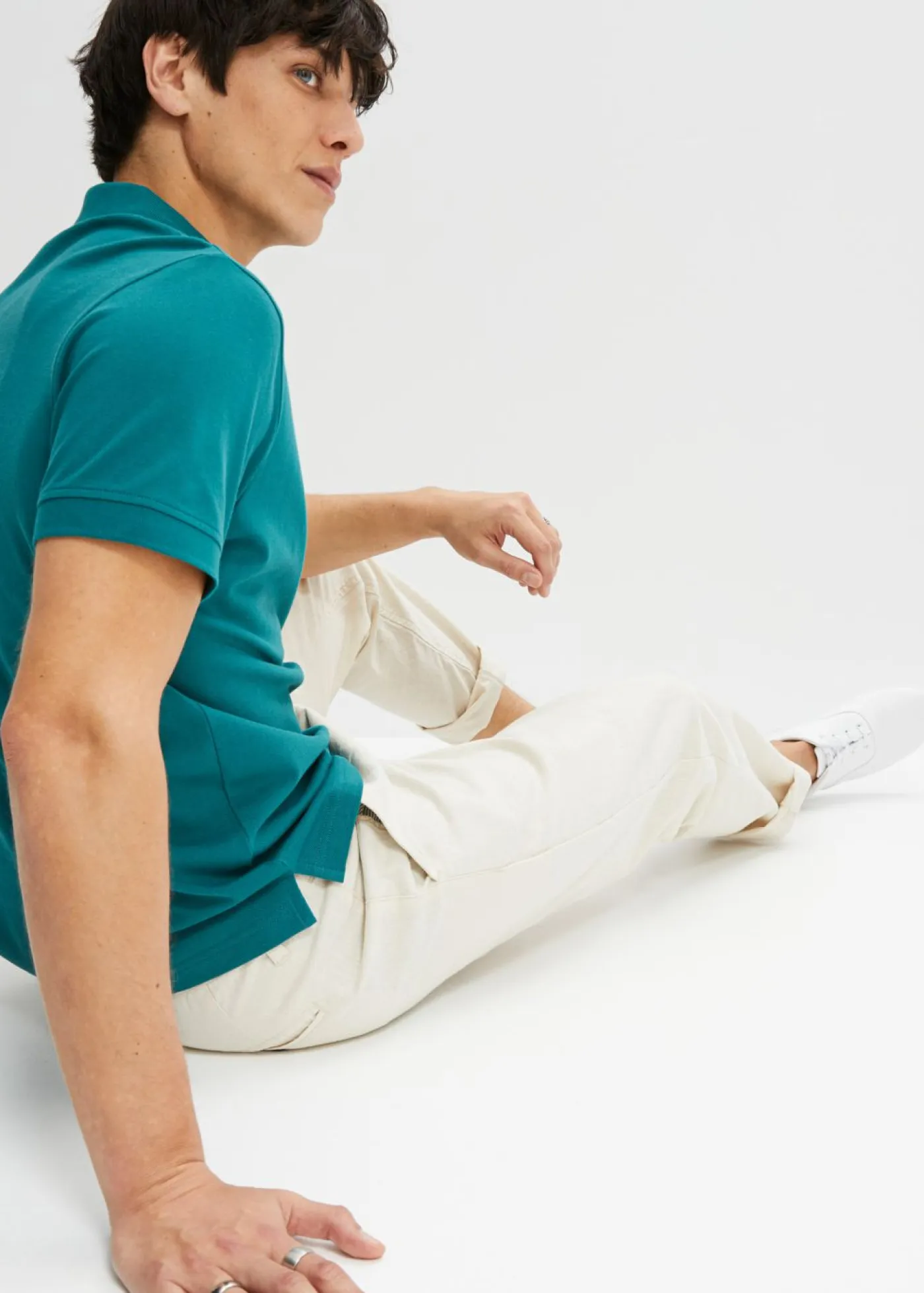 Hombre bonprix bonprix Polo de piqué de algodón orgánico puro