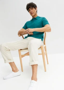 Hombre bonprix bonprix Polo de piqué de algodón orgánico puro