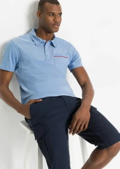 Hombre bonprix bonprix Polo de piqué de algodón orgánico puro (2 unidades)