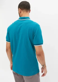 Hombre bonprix bonprix Polo de piqué de algodón puro (2 unidades)