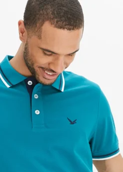 Hombre bonprix bonprix Polo de piqué de algodón puro (2 unidades)