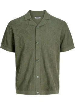 bonprix JJ REBEL Jerséis Y Cárdigans|Novedades>Polo de punto de JJ REBEL musgo