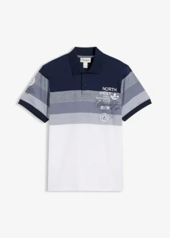 Hombre bonprix bonprix Polo de punto, de manga corta, de algodón orgánico puro