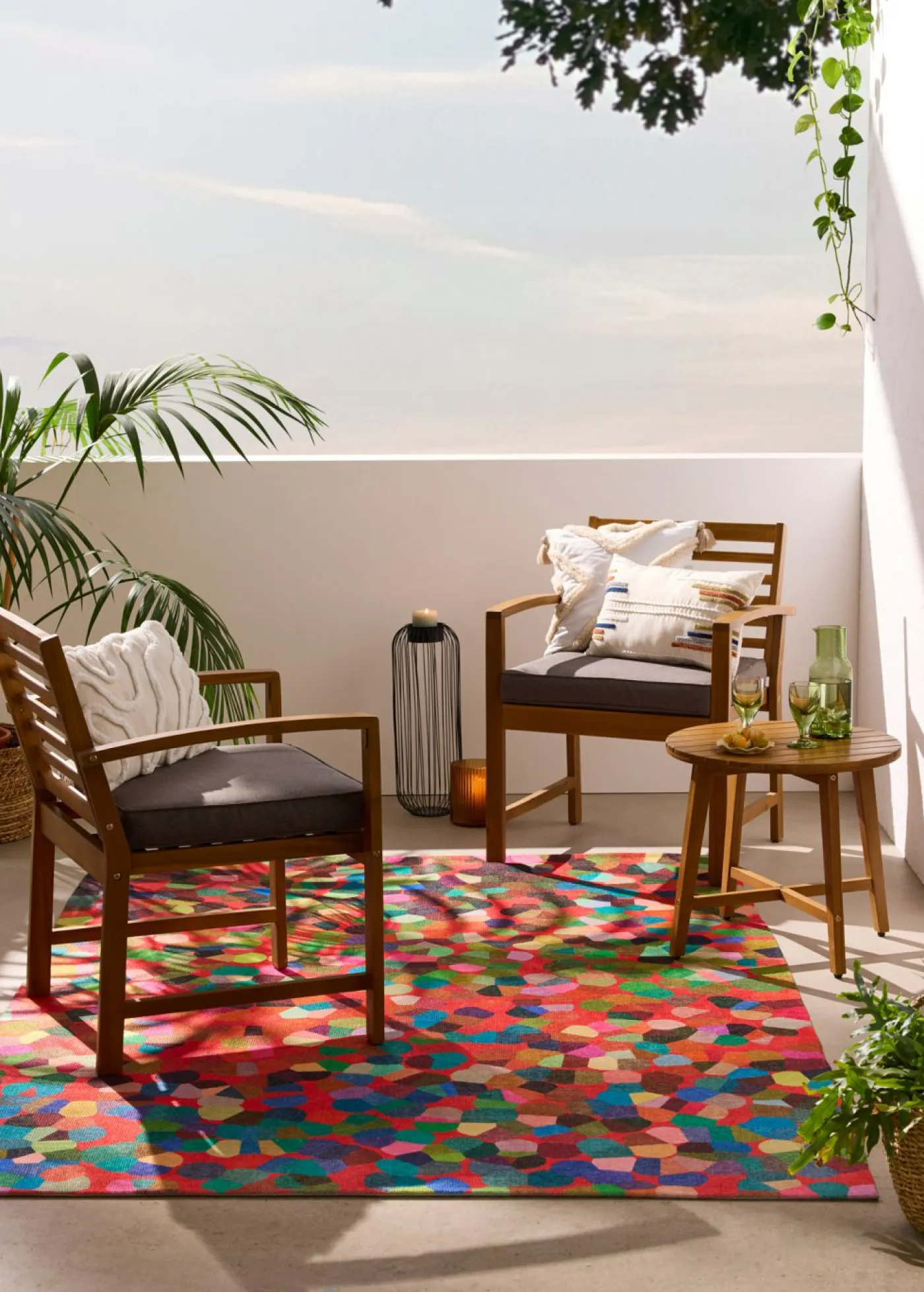 bonprix bonprix Portavelas de metal