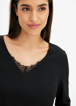 Mujer bonprix bonprix Prenda superior de pijama de viscosa