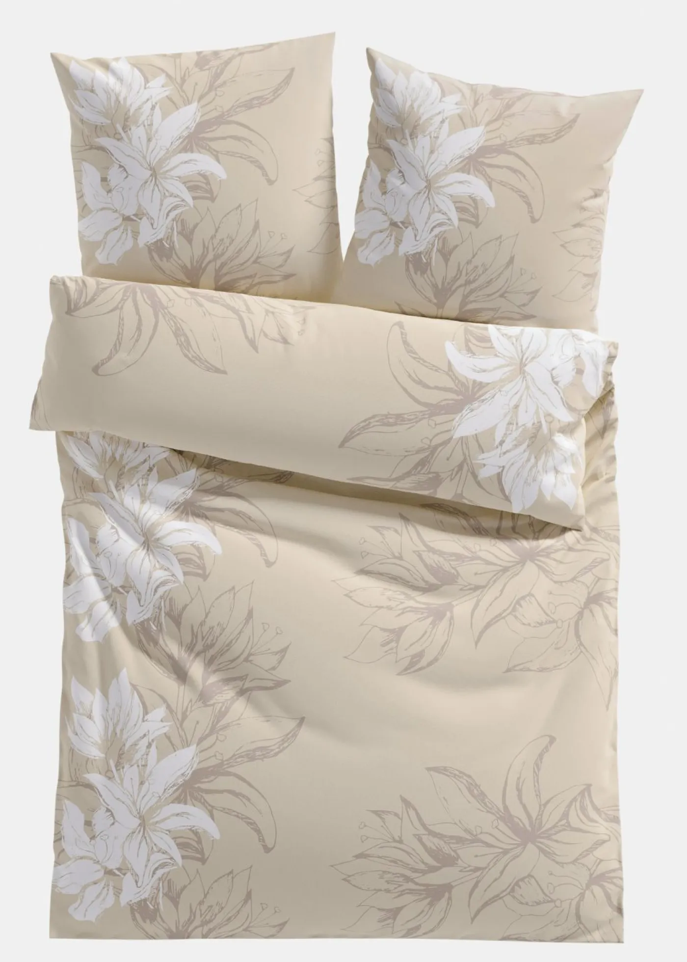 bonprix bonprix Muebles De Dormitorio·Ropa De Cama|Ropa De Cama Barata>Ropa de cama de linón Crema