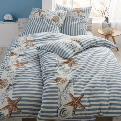 bonprix bonprix Muebles De Dormitorio·Ropa De Cama|Ropa De Cama>Ropa de cama de linón Azul