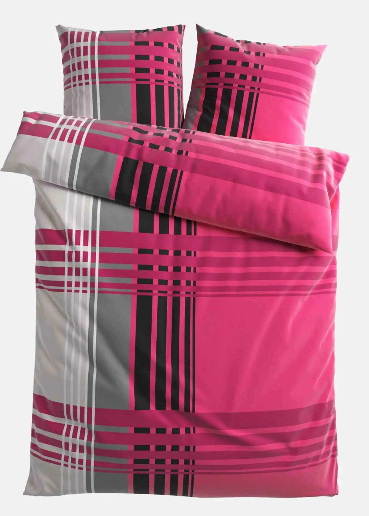 bonprix bonprix Muebles De Dormitorio·Ropa De Cama|Ropa De Cama>Ropa de cama de linón baya a cuadros