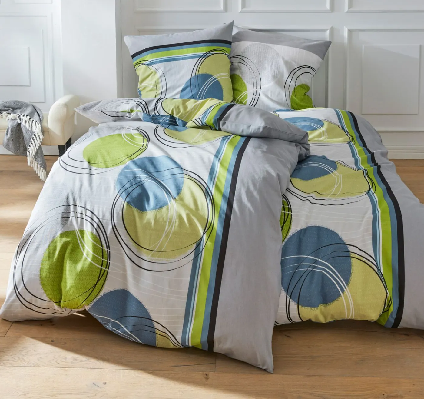 bonprix bonprix Muebles De Dormitorio·Ropa De Cama|Ropa De Cama>Ropa de cama de linón Verde