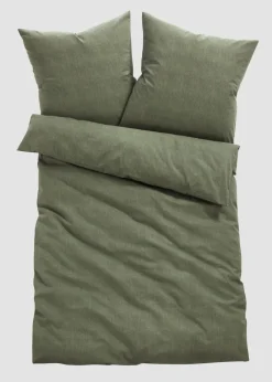 bonprix bonprix Ropa de cama de linón con aspecto de lino