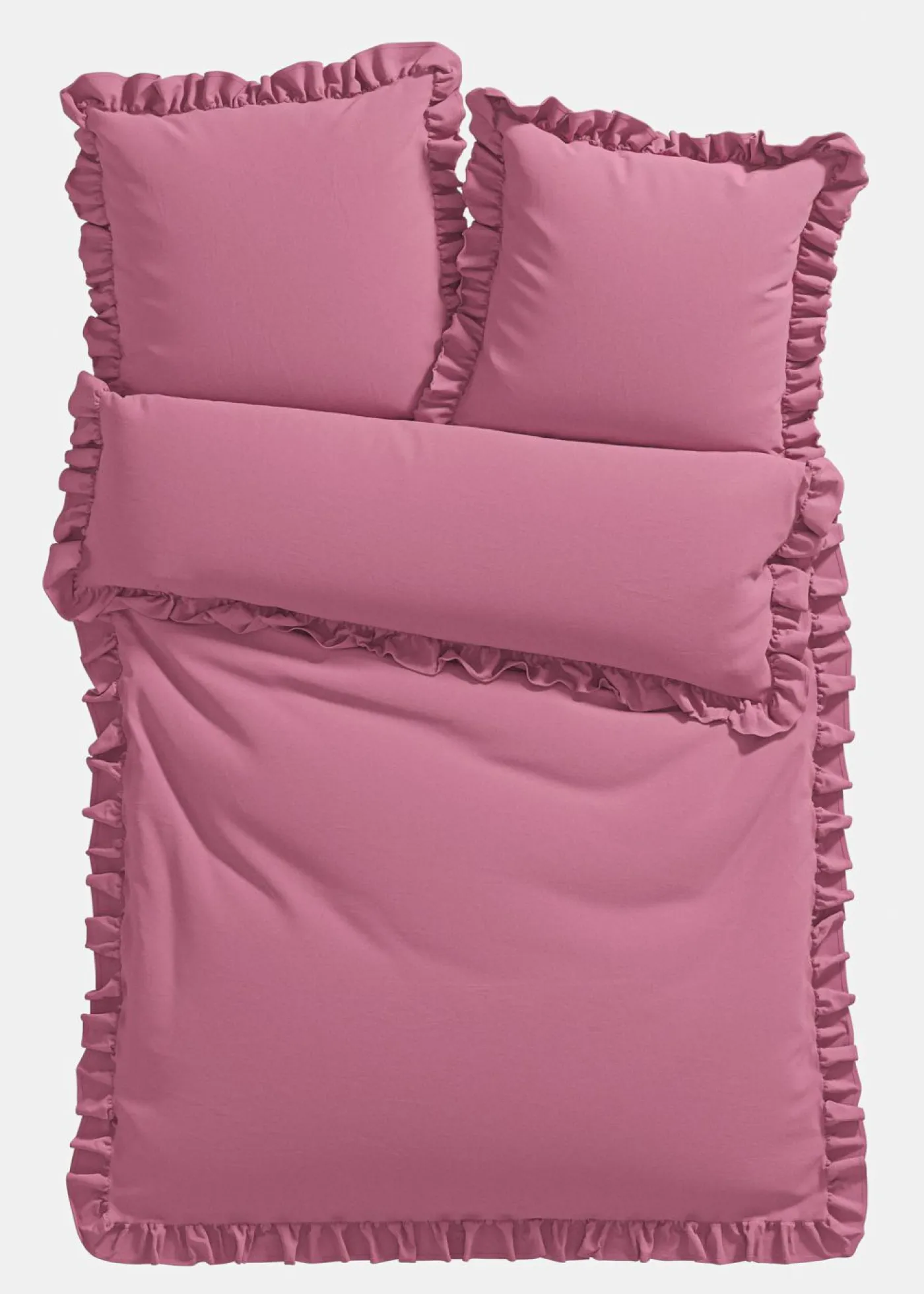 bonprix bonprix Ropa de cama de linón con volantes