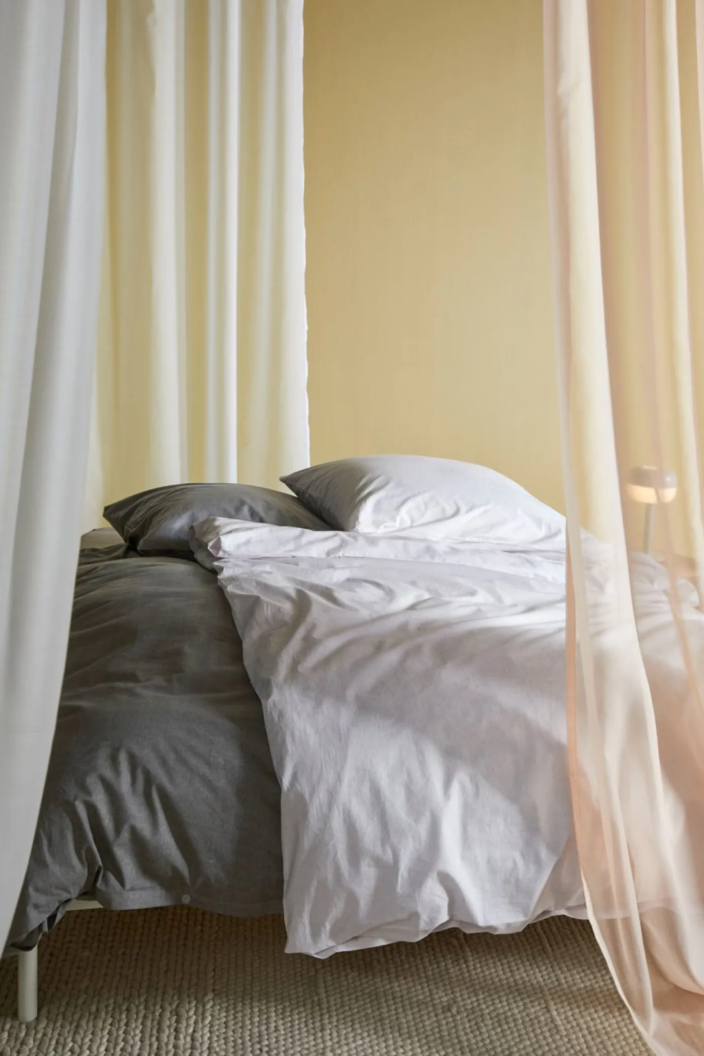 bonprix bonprix Ropa de cama de linón con aspecto de lino