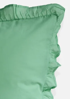 bonprix bonprix Muebles De Dormitorio·Ropa De Cama|Ropa De Cama>Ropa de cama de linón con volantes Blanco