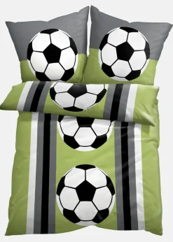 bonprix bonprix Muebles De Dormitorio·Ropa De Cama|Temática>Ropa de cama de mezcla de algodón Verde