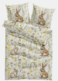 bonprix bonprix Muebles De Dormitorio·Ropa De Cama|Primavera>Ropa de cama de mezcla de algodón Crema