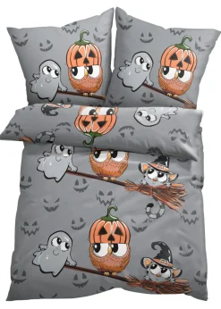 bonprix bonprix Muebles De Dormitorio·Ropa De Cama|Ropa De Cama>Ropa de cama de polialgodón Gris