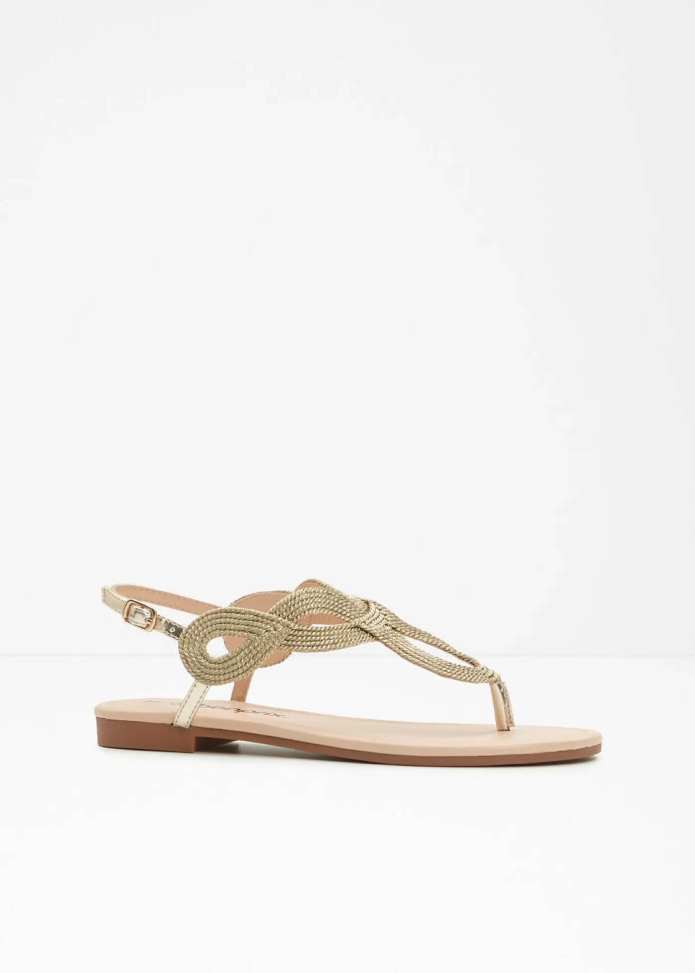 bonprix bonprix Zapatos Primavera-Verano|Ropa De Playa>Sandalias de dedo Oro