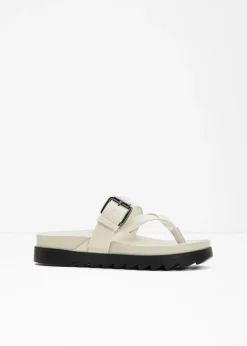 Mujer bonprix bonprix Sandalias de dedo con suela perfilada