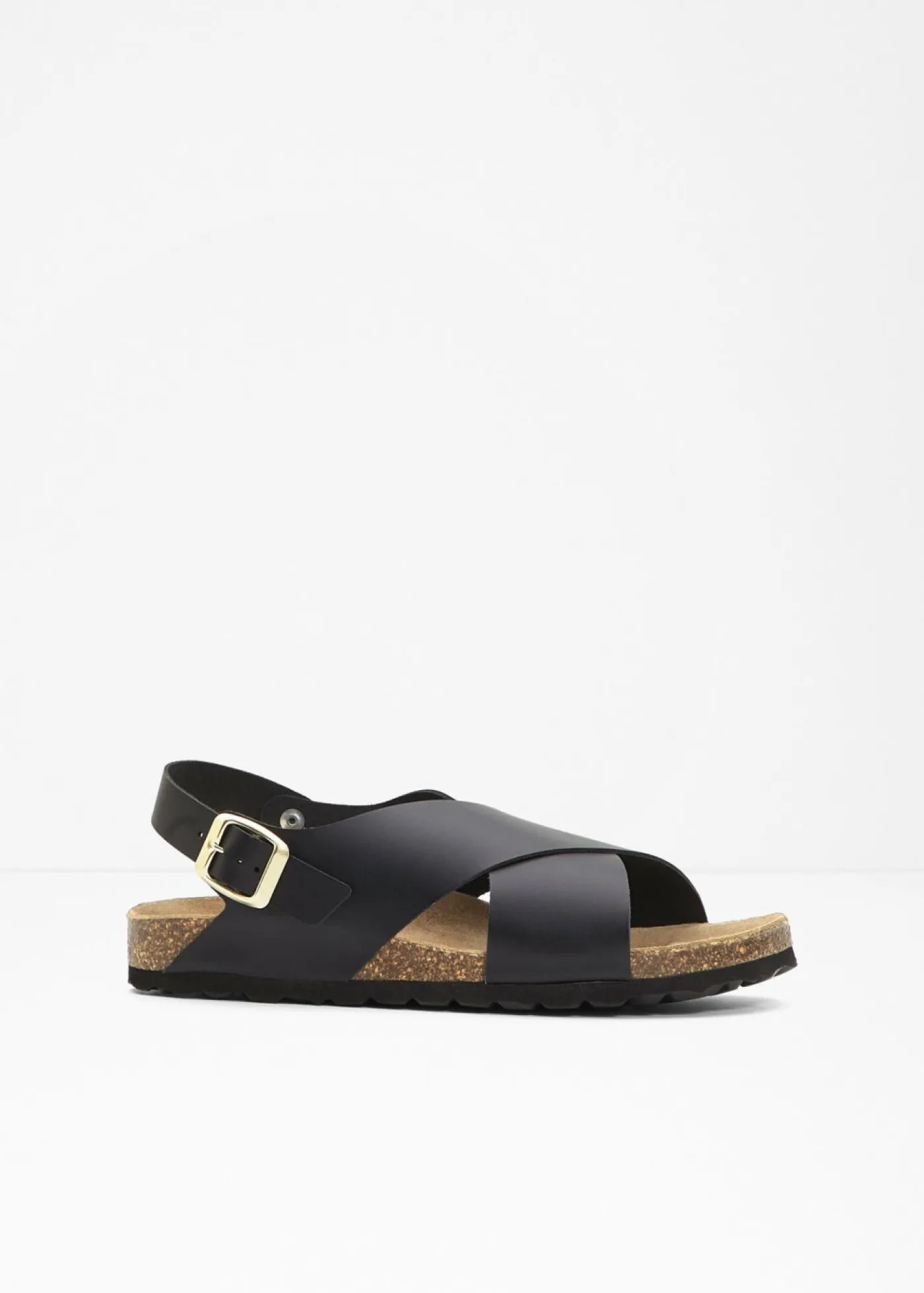 bonprix bonprix Zapatos Primavera-Verano|Premium>Sandalias de piel Negro